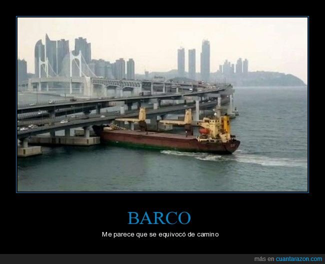 barco,puente,fails