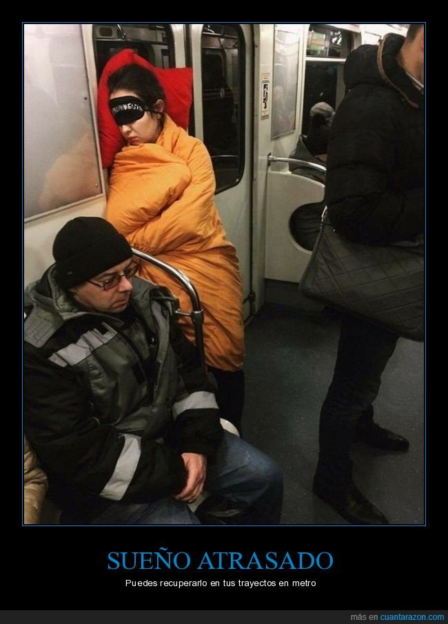 metro,durmiendo,wtf