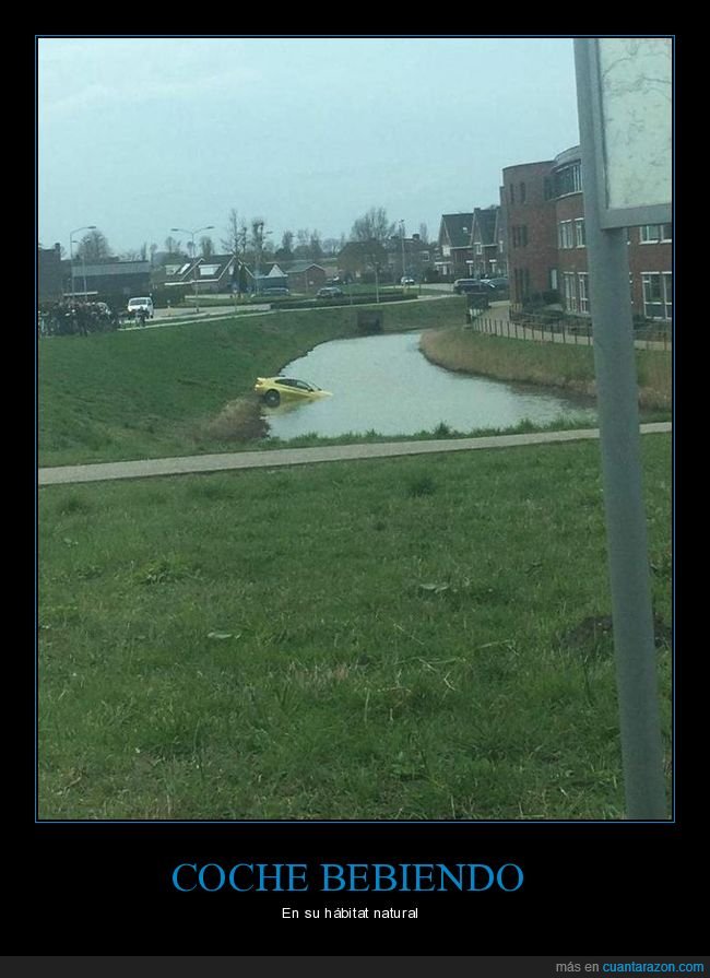 coche,fails,agua