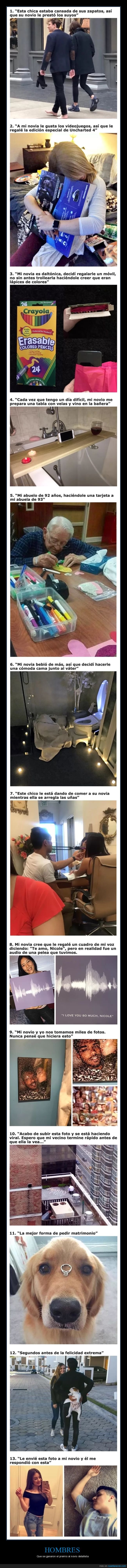 hombres,novios,detallistas