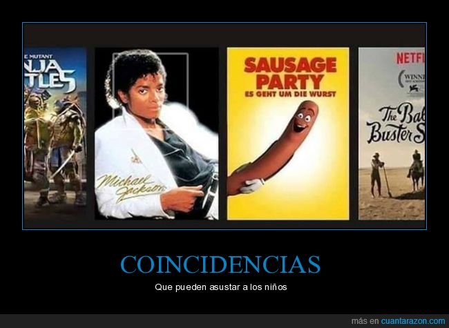 michael jackson,la fiesta de las salchichas,wtf