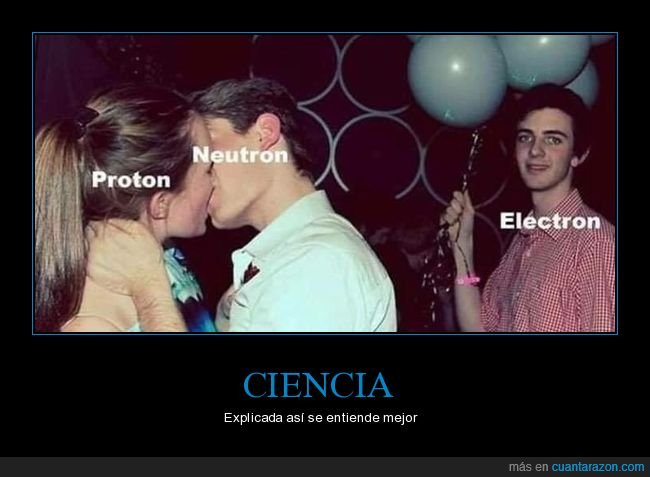 protón,neutrón,electrón,pareja