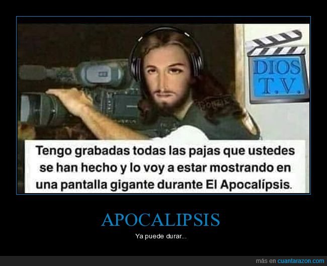 jesús,grabar,apocalipsis