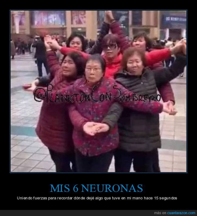 neuronas,uniendo fuerzas,recordar,señoras