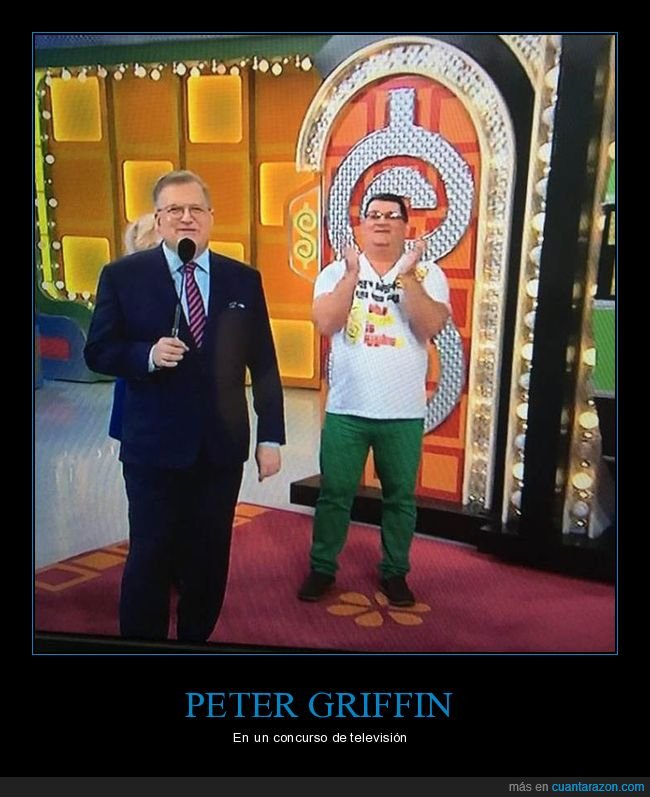 peter griffin,padre de familia,concurso,parecidos