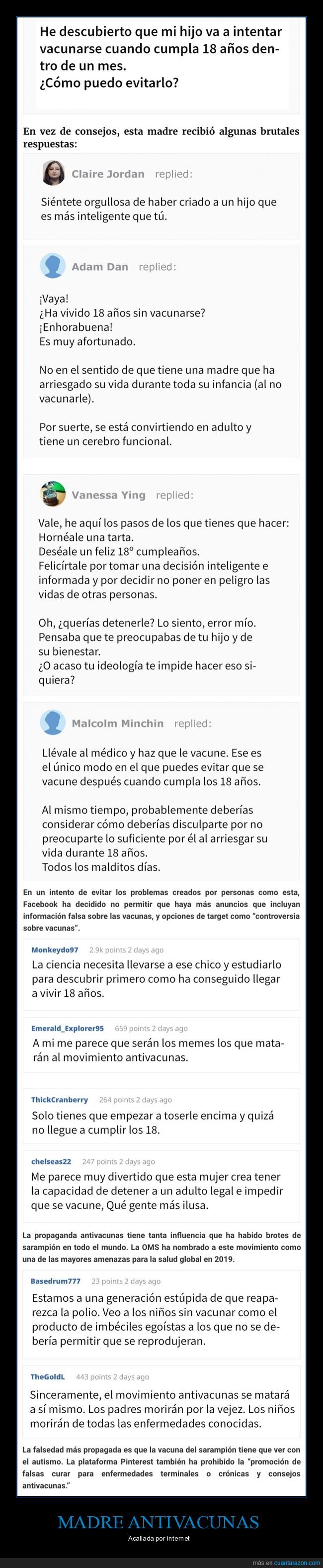 madre,antivacunas,vacunas,hijo