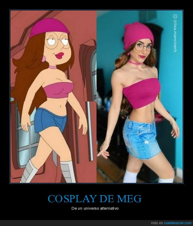 cosplay,meg,padre de familia,universo alternativo