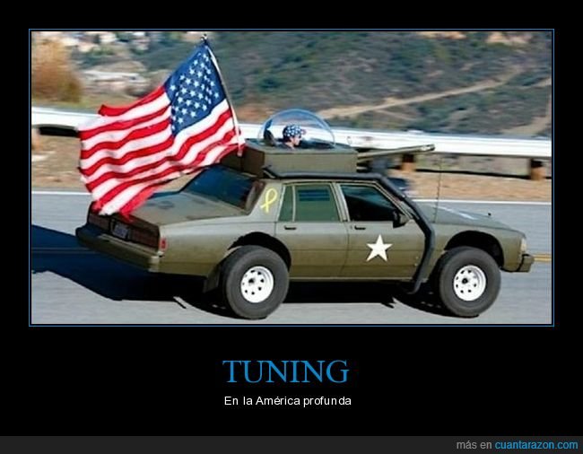 coche,tuning,bandera,eeuu,wtf