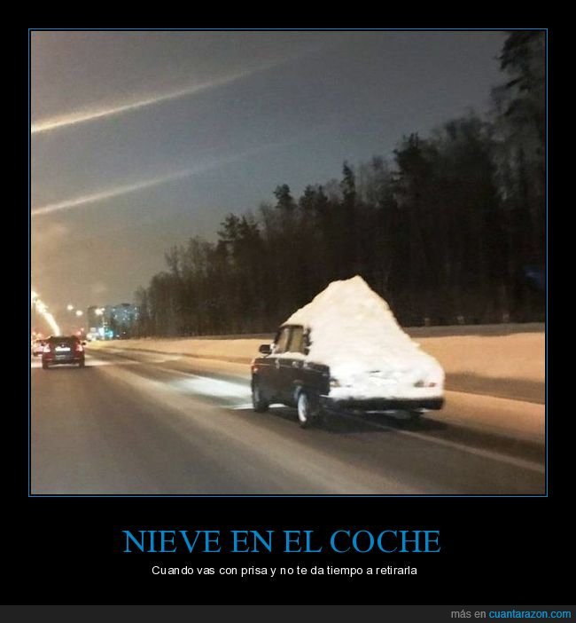 coche,nieve,wtf