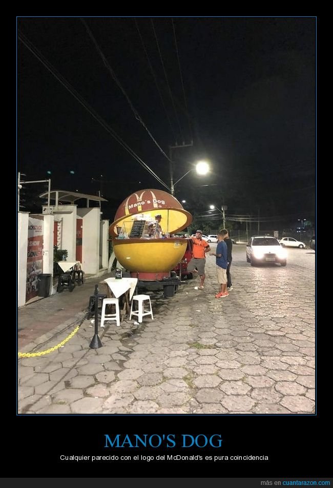 mcdonald's,mano's dog,logo