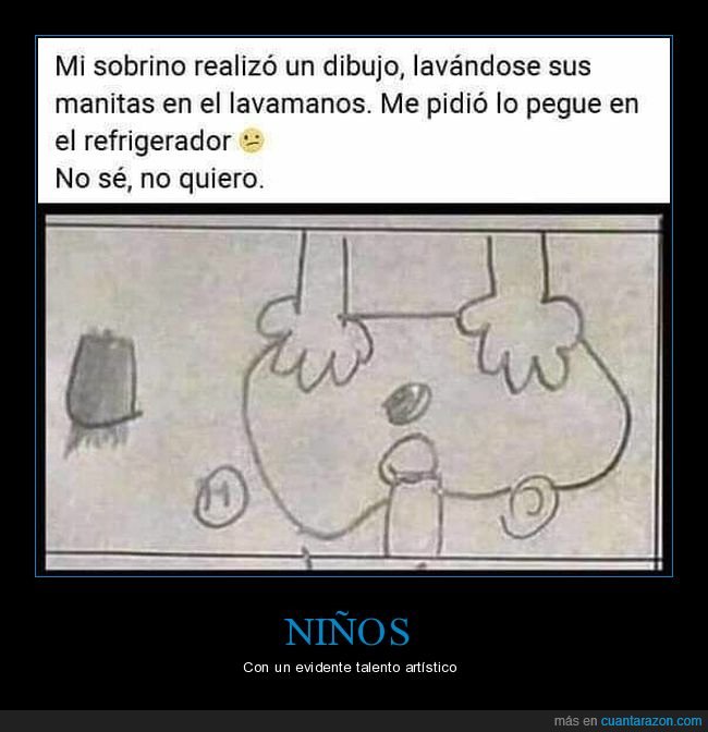 sobrino,dibujos,lavándose las manos,wtf