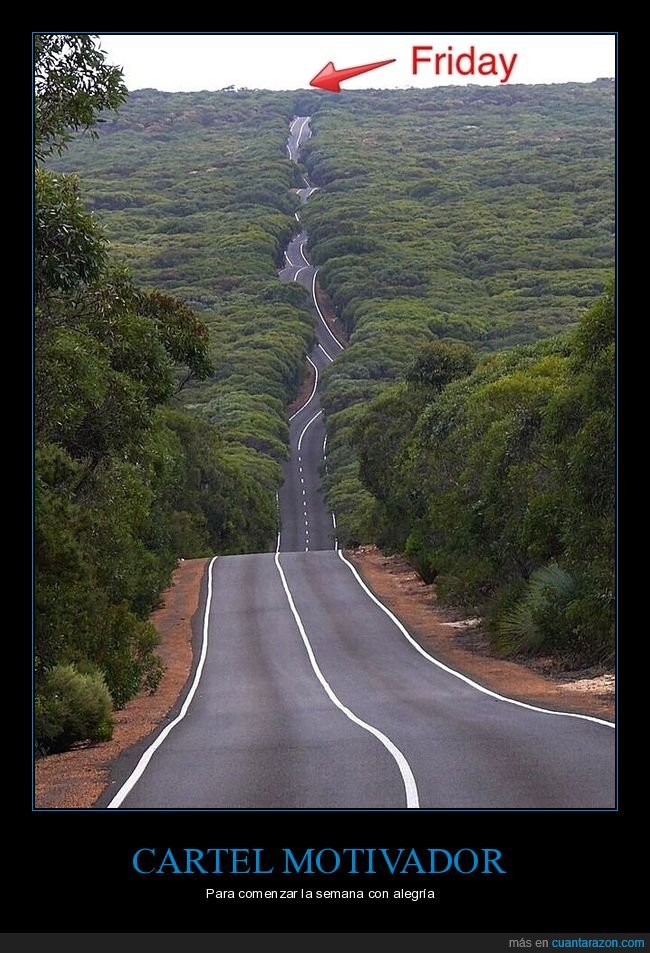 carretera,viernes