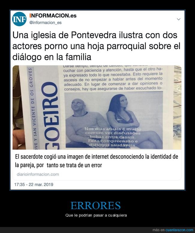 iglesia,actores,hoja parroquial,diálogo,familia,fails