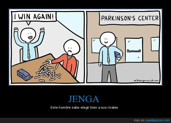 jenga,ganar,parkinson