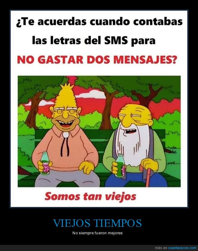 contar,letras,sms,gastar,mensajes,viejos