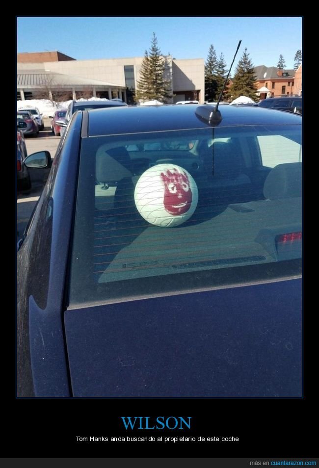 pelota,coche,wilson,náufrago