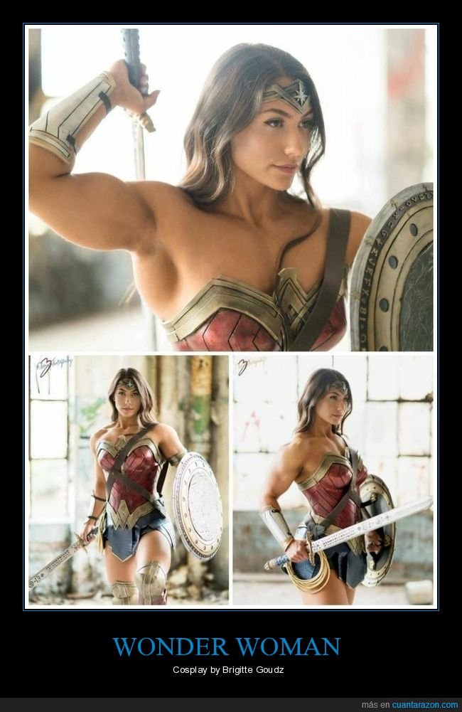 brigitte goudz,wonder woman,cosplay