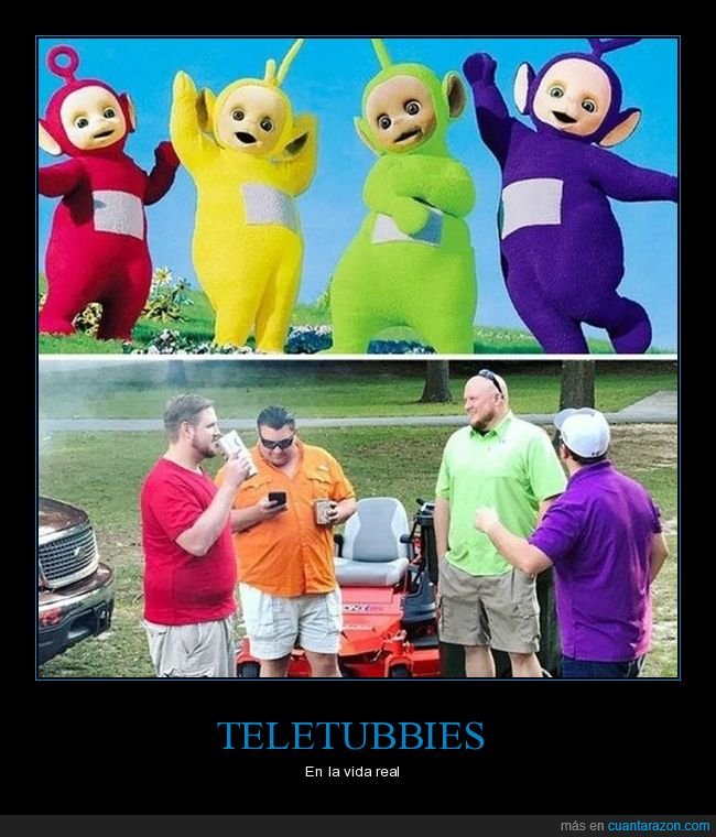 teletubbies,parecidos,wtf