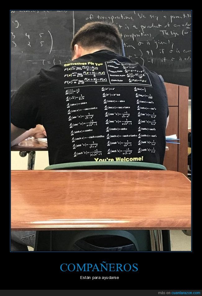 clase,camiseta,derivadas,ayuda