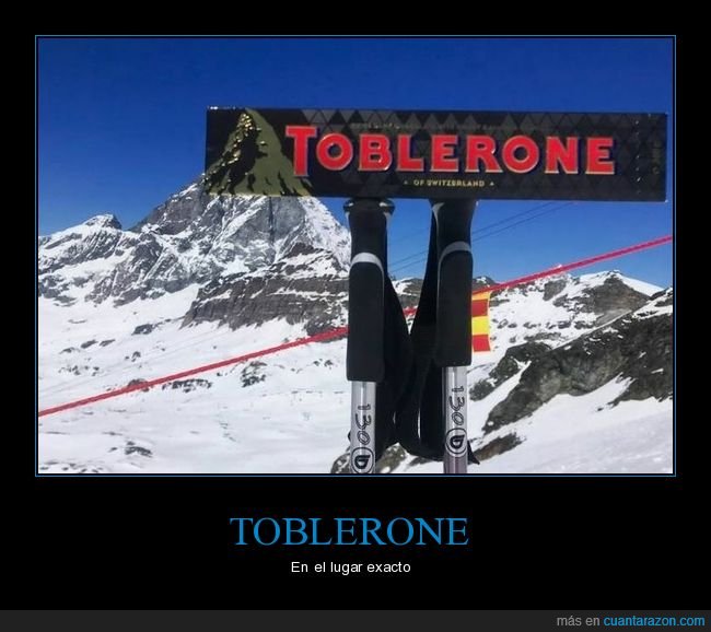 toblerone,montaña,lugar exacto