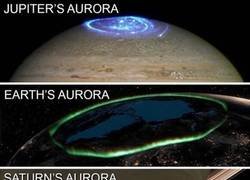 Enlace a La aurora en distintos planetas del Sistema Solar