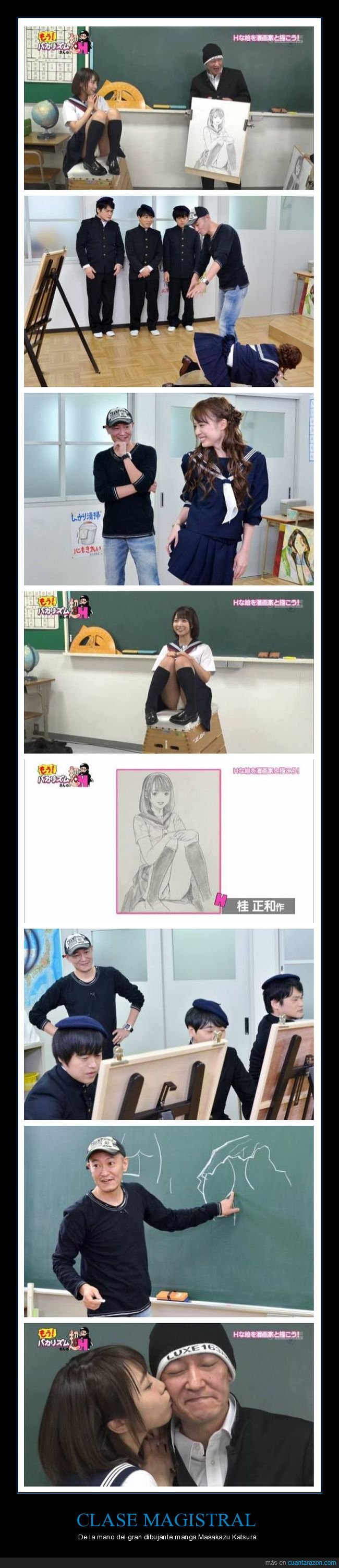 clase,dibujo,manga,masakazu katsura