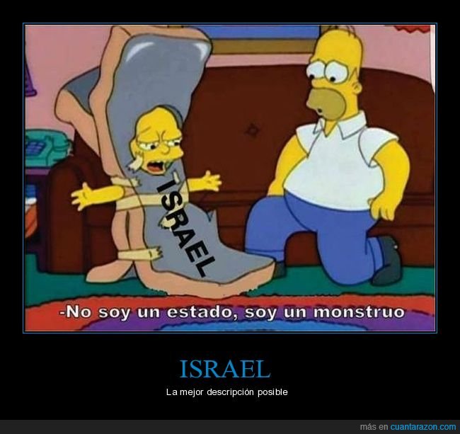 estado,monstruo,israel,lisa,simpsons