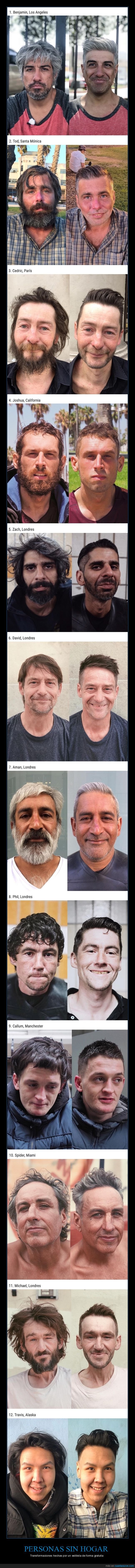 sin techo,transformaciones,estilista