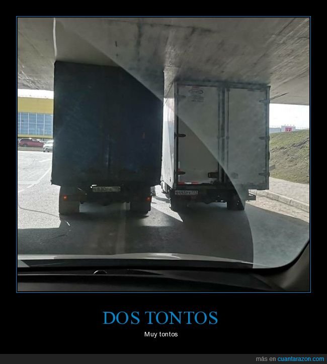 camiones,puente,altura,fails