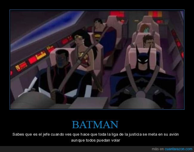 batman,jefe,liga de la justicia,avión,volar