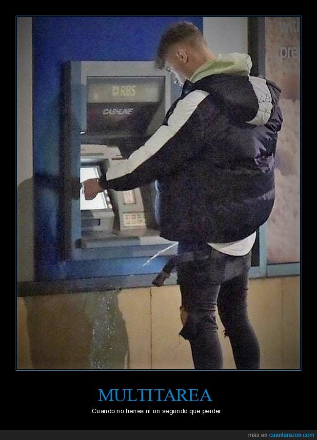 cajero,meando,wtf