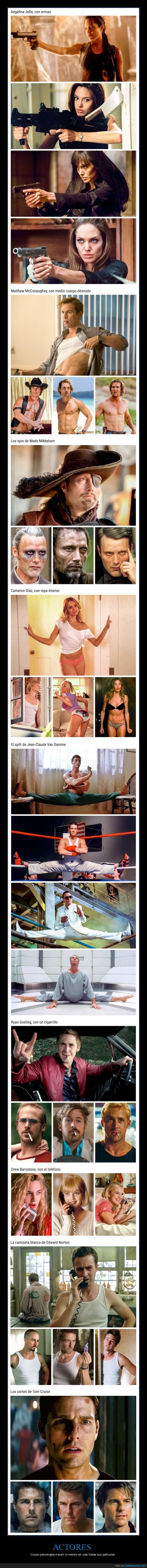 actores,personajes,lo mismo,pel&iacute;culas,cine