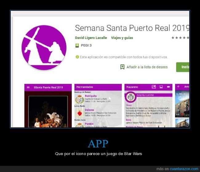 icono,juego,star wars,semana santa