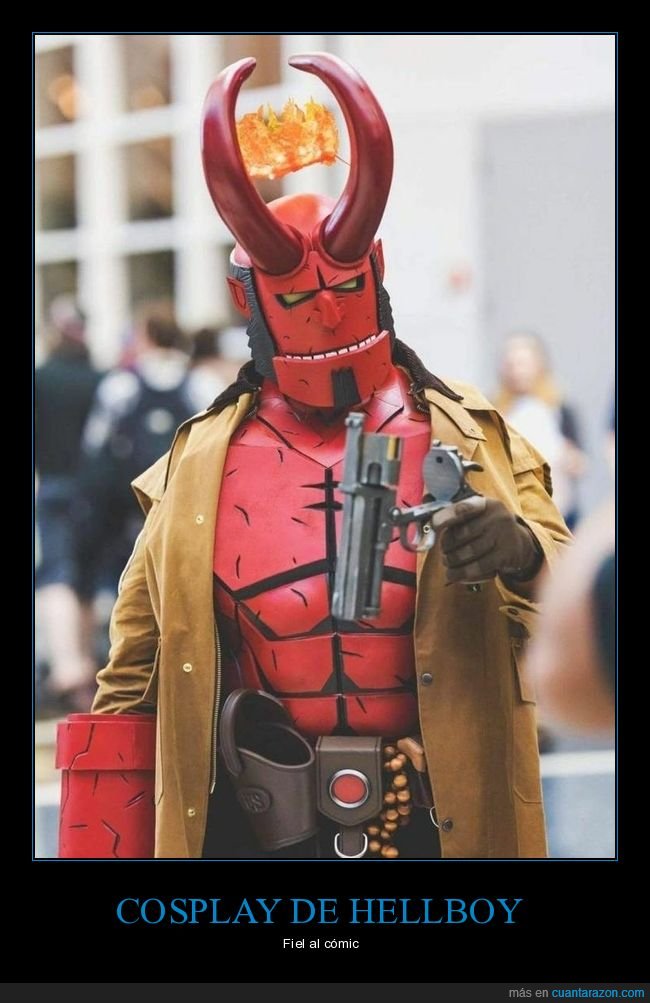 cosplay,hellboy,cómic