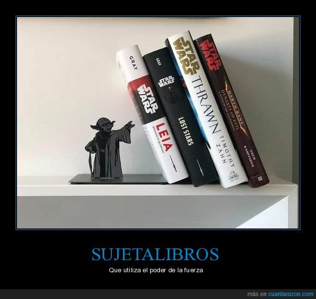 libros,estantería,star wars,yoda,fuerza