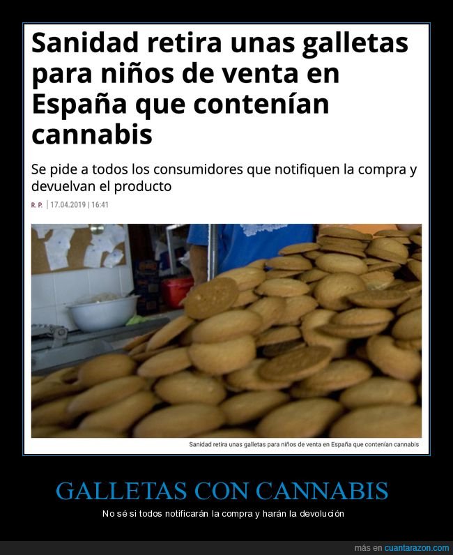 galletas,marihuana,niños