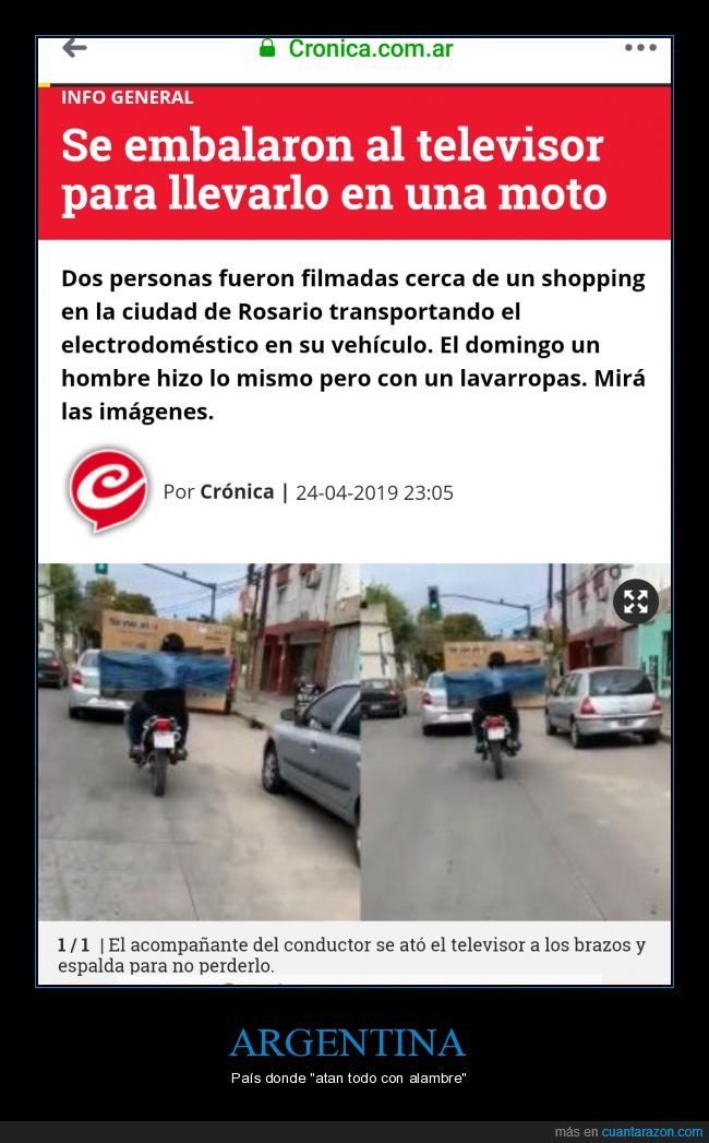 televisión,embalado,moto,transportando,wtf