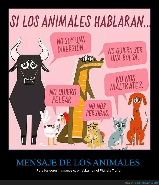 animales,hablar,maltrato