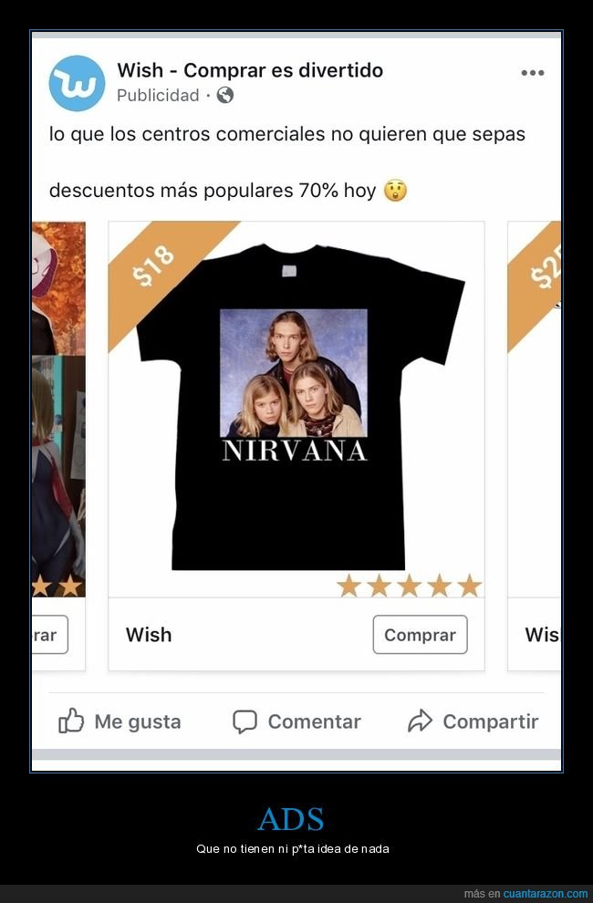 anuncio,nirvana,hanson,fail,camiseta