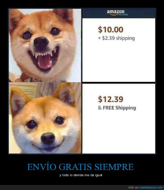 perro,envio gratis,costes de envio