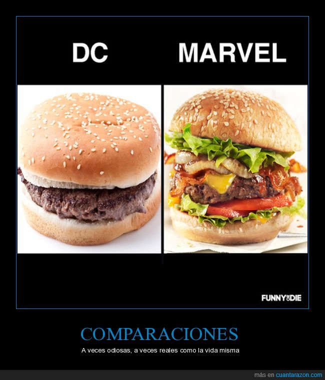 hamburguesas,marvel,dc,cine,comics,friki