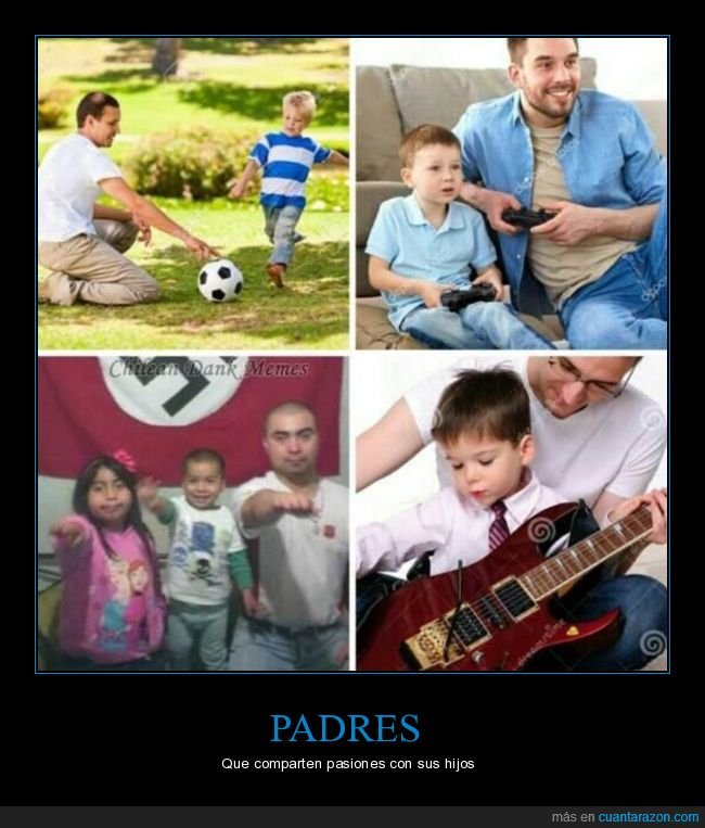 padres,compartir,pasiones,hijos