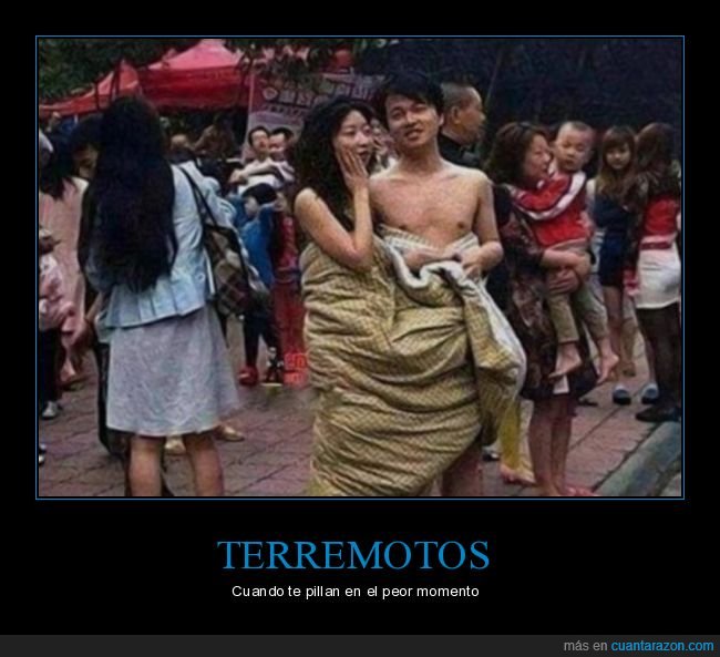 terremoto,pareja,desnudos,fails