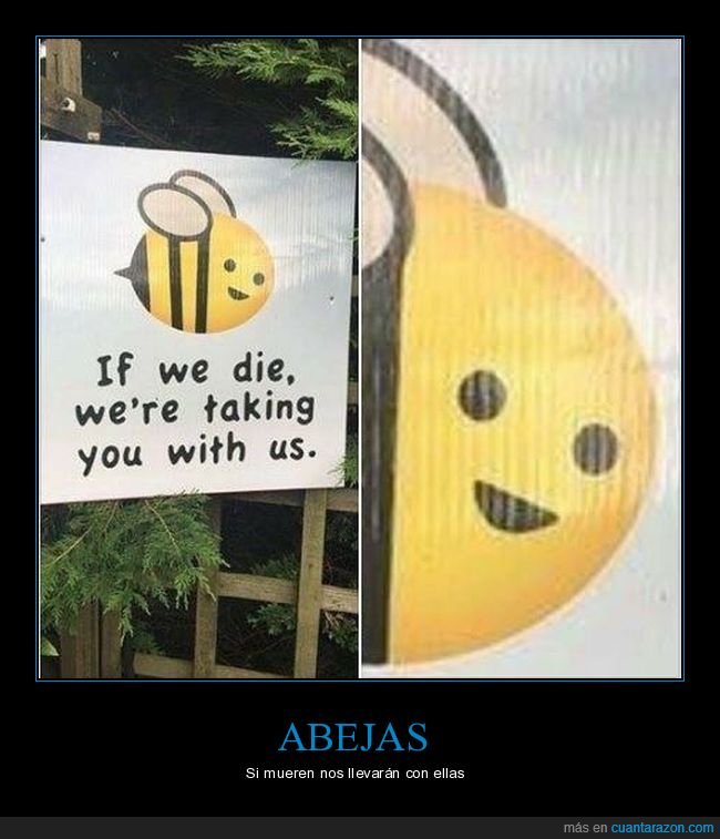 abeja,morir,llevar