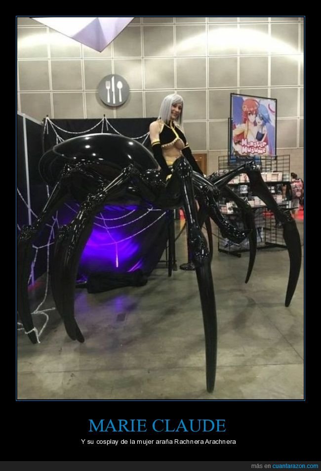 marie claude,rachnera arachnera,cosplay