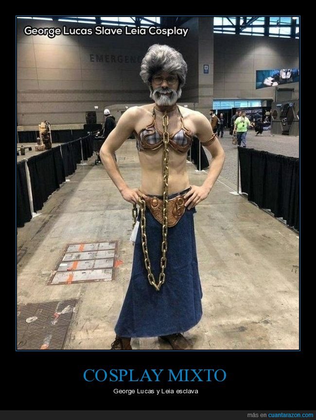 cosplay,star wars,lei,esclava,george lucas