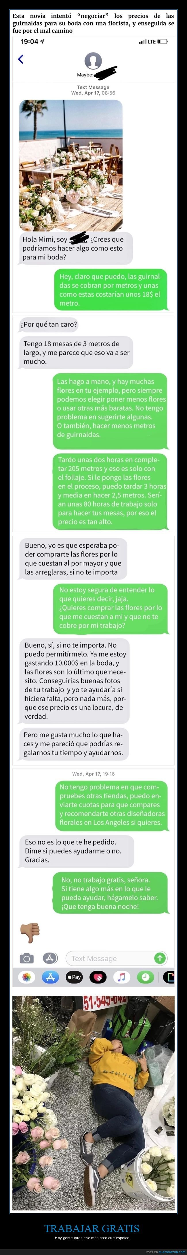 florista,trabajo,gratis