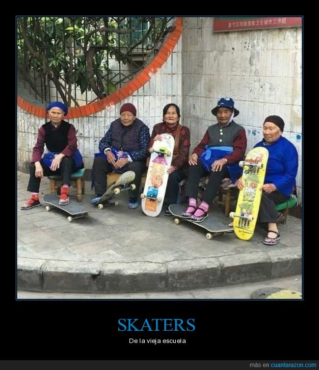 skaters,skates,abuelos