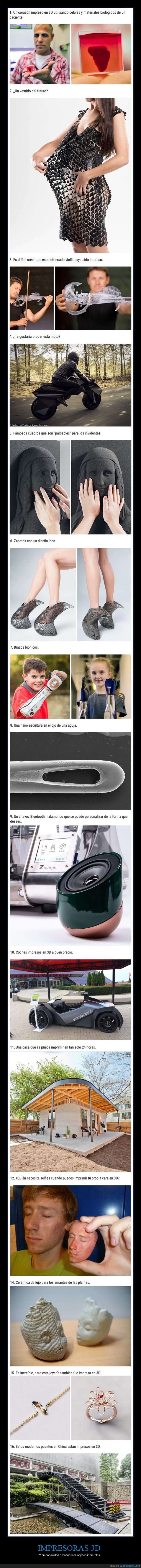 impresoras 3d,objetos