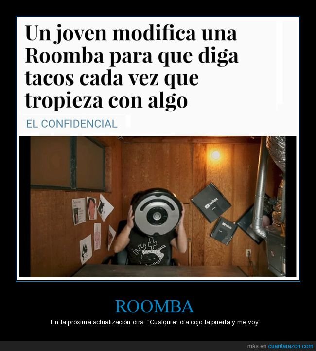 roomba,modificar,tacos,noticias